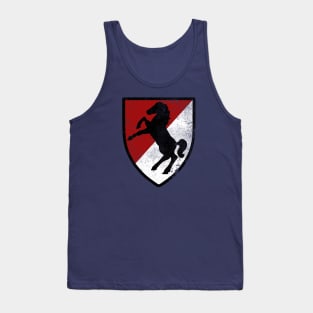 11th Armored Cavalry Regiment (distressed) Tank Top